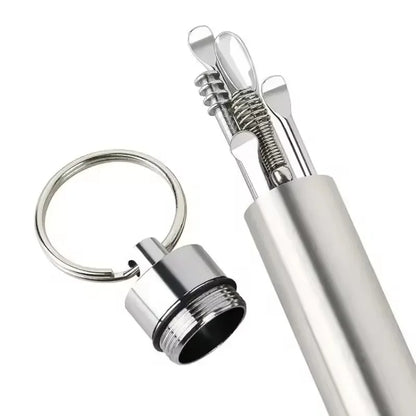 Ear Pick Six-Piece Set Ear Cleaning Ear Picking Earpick Convenient Portable Portable Ear Pick Household Portable for Adults