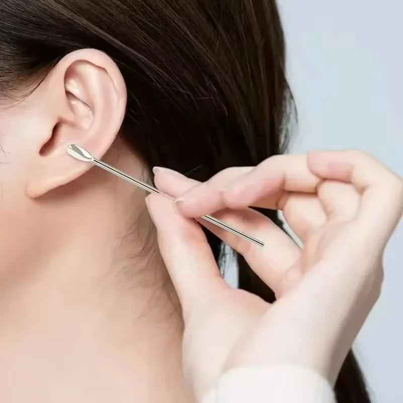 Ear Pick Six-Piece Set Ear Cleaning Ear Picking Earpick Convenient Portable Portable Ear Pick Household Portable for Adults