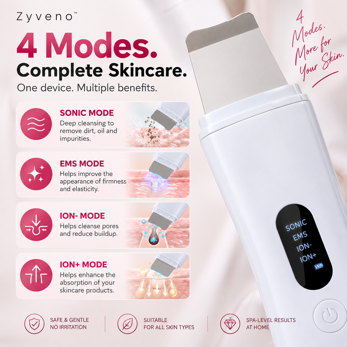 Smoova™ — Ultrasonic Facial Cleanser 2.0