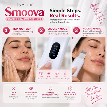 Smoova™ — Ultrasonic Facial Cleanser 2.0