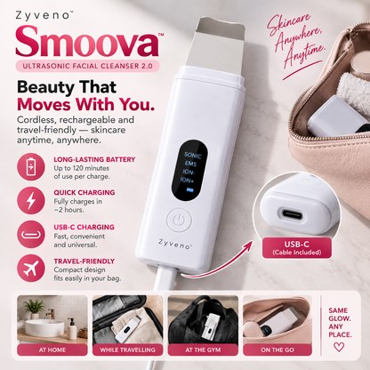 Smoova™ — Ultrasonic Facial Cleanser 2.0